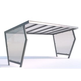 wiata na 10 rowerów/ 420 cm|Wyposażenie sklepów i instytucji  - Kreuj swój biznes z 4store.pl