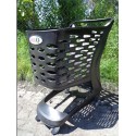 Wózek sklepowy z tworzywa 90 litrów Mini Eco z siedziskiem dla dziecka, Rabtrolley