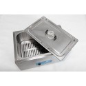 Sous Vide CSV-20 - widok z góry z uchylonym wiekiem i perforowaną wkładką