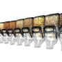 Dyspenser produktów sypkich, dozownik, pojemnik na płatki, cukierki, bakalie, kawę, 8 litrów Krajowy Dla bistro, restauracji, st
