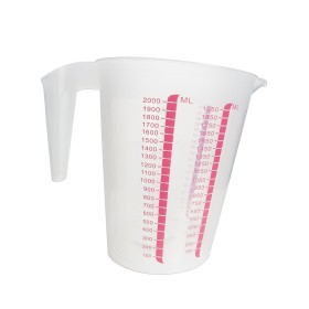 Pojemnik z miarką, dzbanek do granity, syropu, wody, 2 litry