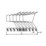 Wózek sklepowy KMK 130 Kifato MK Wózki metalowe - 4store.pl