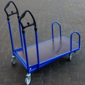 Wózek transportowy KMK 250 UP1 Platforma Kifato MK Urządzenia magazynowe - 4store.pl