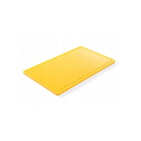 Deska do krojenia HACCP GN 1/1 żółta do drobiu surowego Hendi Kloce, deski do krojenia - 4store.pl
