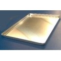 Taca cukiernicza aluminiowa 60x20 cm - widok z góry pod kątem