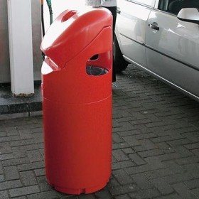 Kosz dla stacji benzynowych Auto - Mate Import GB Kosze na śmieci - 4store.pl
