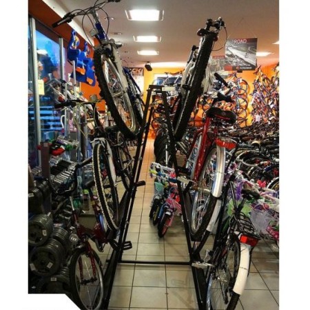 Stojak ekspozycyjny na rowery Limo-6 , stal ocynkowana  malowana Krajowy Stojaki na rowery - 4store.pl