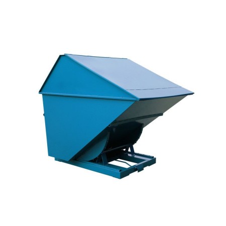 Kontener samowyładowczy TIPPO 2700, zabudowany, z drzwiczkami, 2073x1580x1848 mm, ładowność 2000 kg Import Szwecja Urządzenia ma
