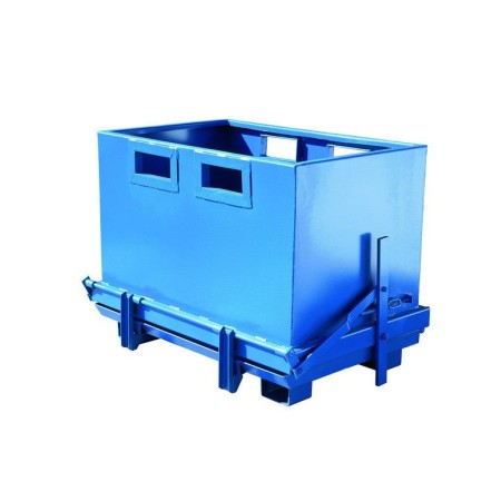 Kontener samowyładowczy rozładowywany oddolnie 700,1200x800x900 mm, pojemność 700 litrów Import Szwecja Urządzenia magazynowe - 