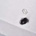 Bemar elektryczny 2xGN 1/1 - zbliżenie na czarną nakrętkę i logo