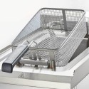 Frytownica elektryczna 10 l 9 kW - kosz w zbiorniku z uchwytem