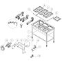Kuchnia gazowa, 4-palnikowa, 700 mm, 24,0 kW, G20 Stalgast Sp. z o.o. Kuchenki - 4store.pl