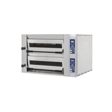 Piec do pizzy Sideup 44D, sterowanie elektromechaniczne, dwukomorowy Hendi Piece konwekcyjne i konw-par, rożna - 4store.pl