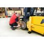 Stalowy podnośnik kolejowy, lewar, SJ 3 Import Szwecja Magazyn i zaplecze - 4store.pl
