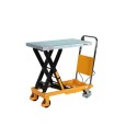 Stół podnośnikowy SP 500 LB - widok z boku z nożycowym mechanizmem