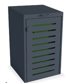 Zabudowa do pojemników na odpadki pojedyncza