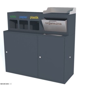 Kosz na odpadki dla gastronomii wielofunkcyjny