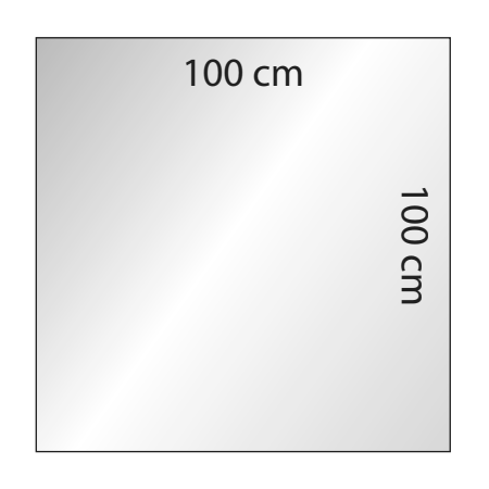 Osłona z plexi do ochrony przed koronawirusem 100x100cm  Sprzęt i środki ochrony przed Koronawirusem - 4store.pl