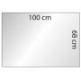 Osłona z plexi do ochrony przed koronawirusem 100x68cm  Sprzęt i środki ochrony przed Koronawirusem - 4store.pl