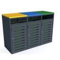Zabudowa do pojemników na odpadki IV 3x120 l