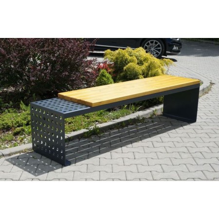 Ławka Lisandra, stal ocynkowana malowana Krajowy Magazyn i zaplecze - 4store.pl