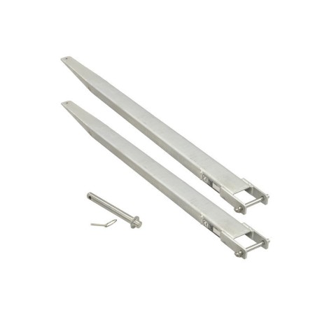 Przedłużki wideł galwanizowane L2200xB120xH40, 4 tony Import Szwecja Wózki paletowe - 4store.pl