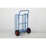 Wózek taczkowy, dystrybucyjny,na kółkach, udźwig 150 kg Import Szwecja Wózki spawalnicze i do beczek - 4store.pl