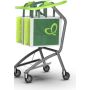 Wózek sklepowy Twin2t BAG, Rabtrolley Rabtrolley Wózki z tworzywa - 4store.pl