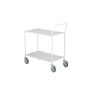 Wózek platformowy 425 x765 biały Import Szwecja Urządzenia magazynowe - 4store.pl