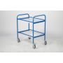 Wózek platformowy 510 x710 niebieski Import Szwecja Urządzenia magazynowe - 4store.pl