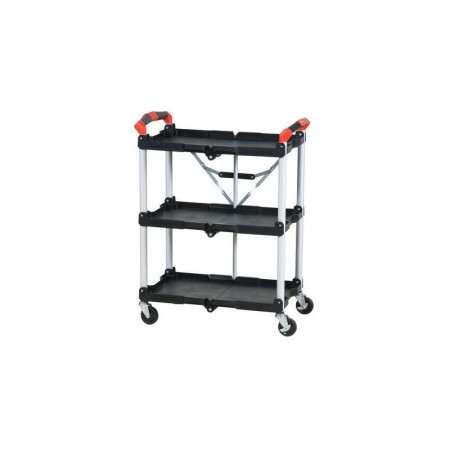 Wózek serwisowy, składany, 3 półki Import Szwecja Urządzenia magazynowe - 4store.pl