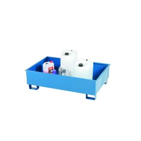 Pojemnik, zbiornik metalowy płaski, 260 l Import Szwecja Urządzenia magazynowe - 4store.pl