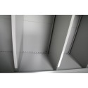 Szafa metalowa SWED 3, szara Import Szwecja Szafy BHP i skrytkowe - 4store.pl