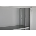 Szafa metalowa SWED Easy 180x90x40 - wnętrze z półką i prowadnicami