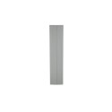 Szafa metalowa SWED Easy 180x90x40 - tył szafy, szara blacha z pionowym złączeniem