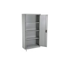 Szafa metalowa SWED Easy 180x90x40 - otwarte drzwi i wnętrze z półkami