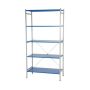 Zestaw półek 1, regał magazynowy, 5 półek Import Szwecja Regały towarowe - 4store.pl