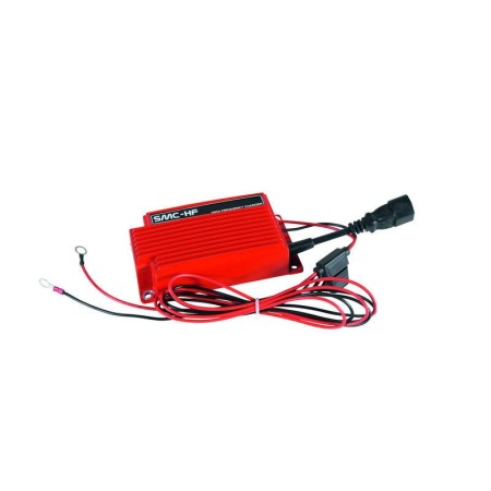 Ładowarka akumulatorowa 12V 6Ah, czerwona Import Szwecja Magazyn i zaplecze - 4store.pl