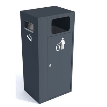 Koszopopielnica Kaja II, stal nierdzewna Krajowy Kosze na śmieci - 4store.pl