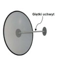Lustro obserwacyjne 60 cm - giętki uchwyt z płytką montażową