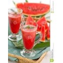 Blender barowy Nublend - szklanki z koktajlem arbuzowym