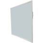 Lustro uchylne 700 x 500 mm stal szlachetna matowa Krajowy Higiena w sklepie - 4store.pl