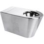 Misa WC dla niepełnosprawnych stal szlachetna matowa Krajowy Higiena w sklepie - 4store.pl