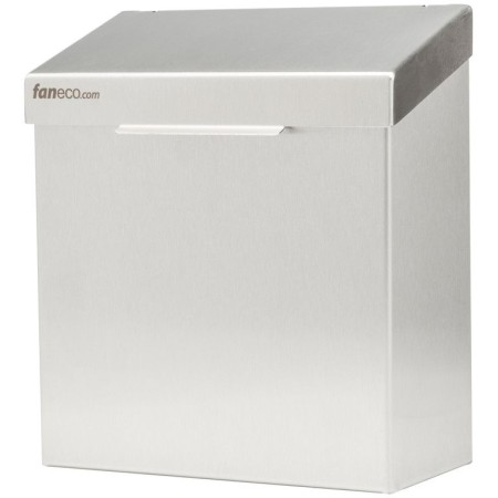 Kosz naścienny na odpadki higieniczne 4,2 l LUNA Krajowy Kosze na śmieci - 4store.pl