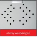 Szafa gospodarcza MD 1 SZM-SS - otwory wentylacyjne w drzwiach