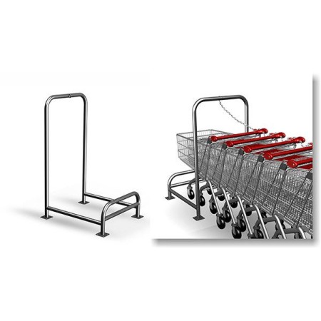 Boks na wózki Damix Wózki metalowe - 4store.pl