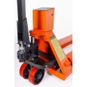 Wózek paletowy z wagą CBY 2,5T - wskaźnik wagi, hydraulika i koła skrętne