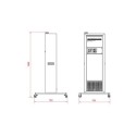 Sterylizator Sterylis Ultra-300/850 - rysunek techniczny z wymiarami