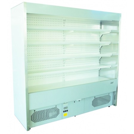 Regał chłodniczy MAWI RCH 4 BP, długość 1,95 m Mawi Regały chłodnicze z agregatem wewnętrznym - 4store.pl