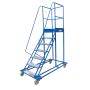 Pomost magazynowy, podest, drabina jezdna, WGP, 6 stopni Agromech Drabiny, podesty, schodki - 4store.pl